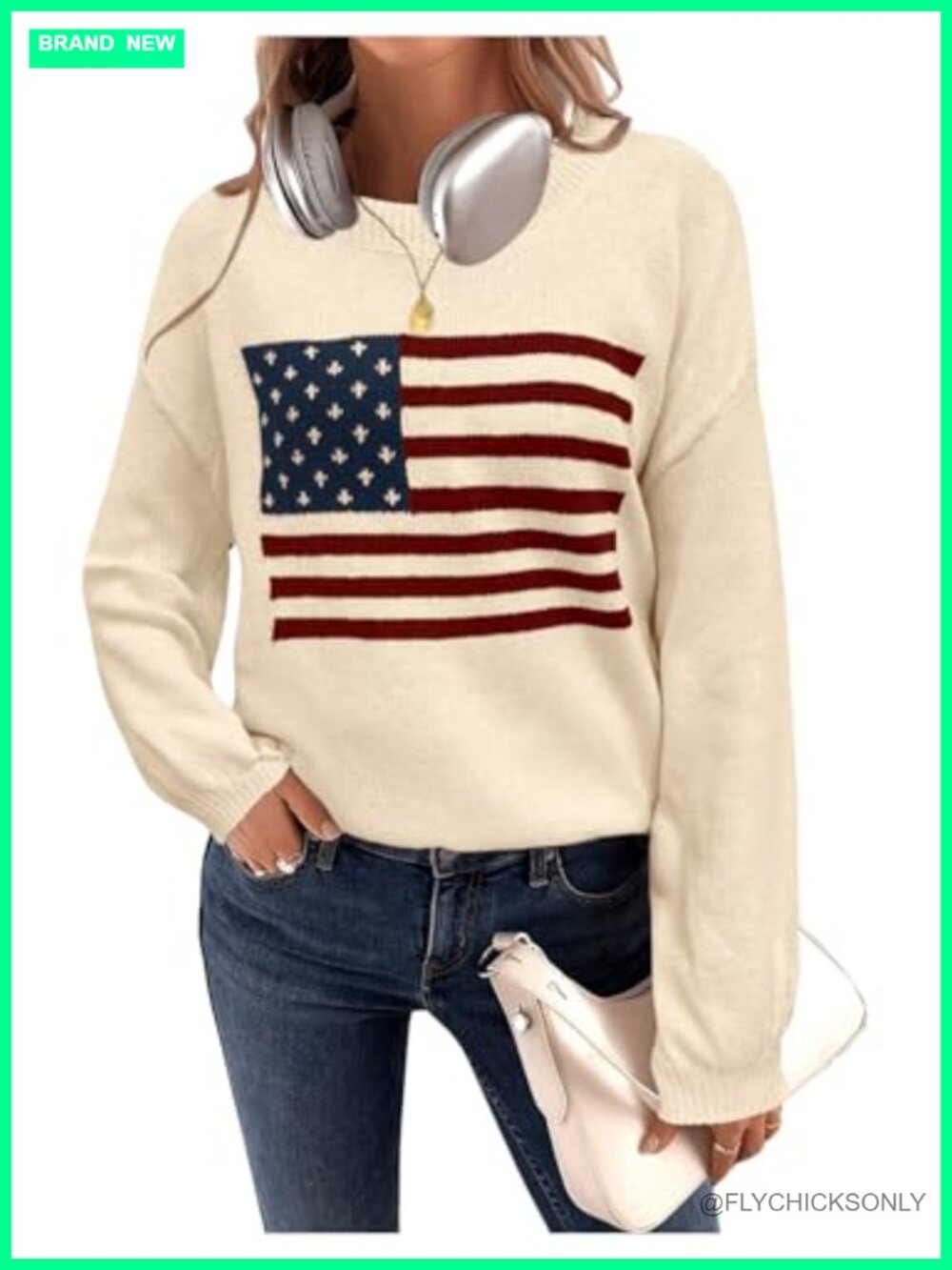 Oversized Lightweight Long Sleeve Knit Fall Sweater Crewneck Pullover